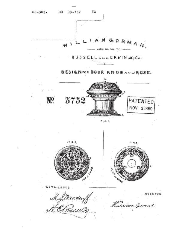 United States design patent D0003732